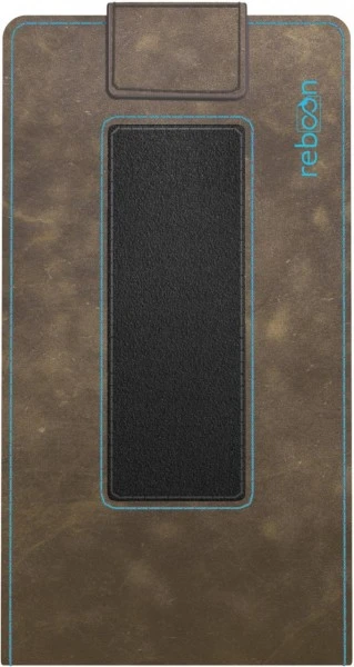 Reboon Boonflip XS Wildleder Handyhülle Braun 1 Reboon Boonflip XS Wildleder Handyhülle Braun