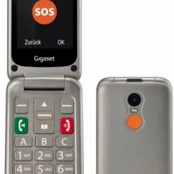 Gigaset GL590 Seniorenhandy Titansilber