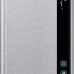 Samsung Clear View Cover Für Galaxy Note10 Silber