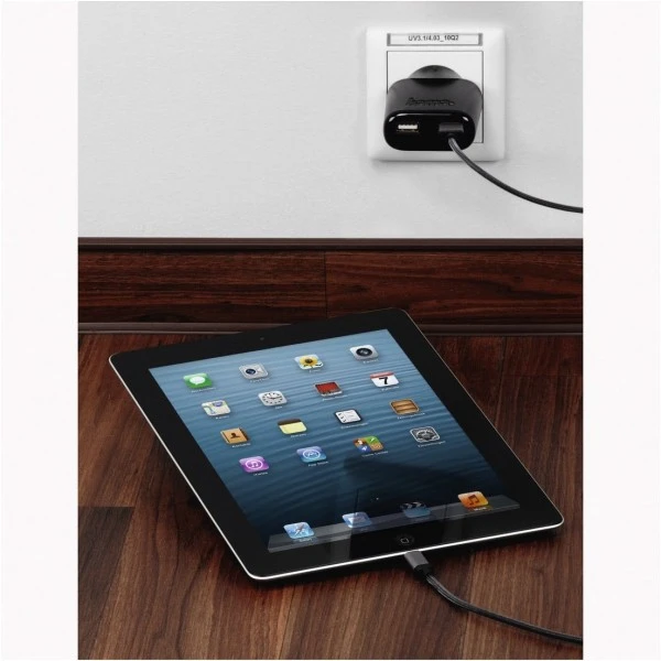 Hama Ladegerät 2-fach USB Schwarz 4 Hama Ladegerät 2-fach USB Schwarz – Bild 4