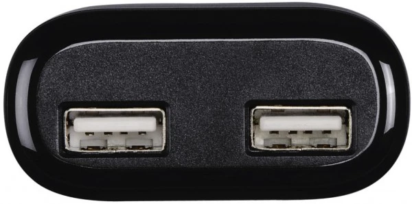 Hama Ladegerät 2-fach USB Schwarz 6 Hama Ladegerät 2-fach USB Schwarz – Bild 6