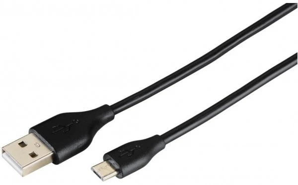 Hama Ladeset Opal 2-fach USB (1,4m) Schwarz 2 Hama Ladeset Opal 2-fach USB (1,4m) Schwarz – Bild 2