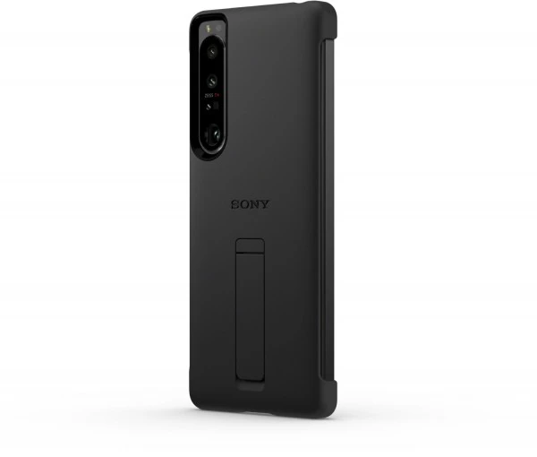 Sony Style Cover Stand Für Xperia 1 IV Schwarz 3 Sony Style Cover Stand Für Xperia 1 IV Schwarz – Bild 3