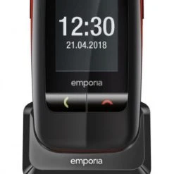 Emporia One Seniorenhandy Schwarz/rot