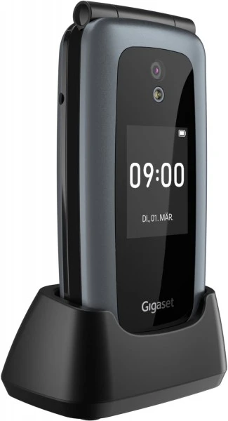 Gigaset GL7 Seniorenhandy Titan/silber 1 Gigaset GL7 Seniorenhandy Titan/silber