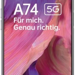 OPPO A74 5G Smartphone Space Silver