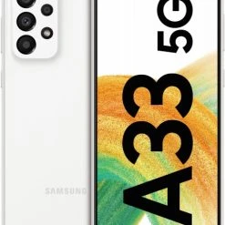 Samsung Galaxy A33 5G Smartphone Awesome White