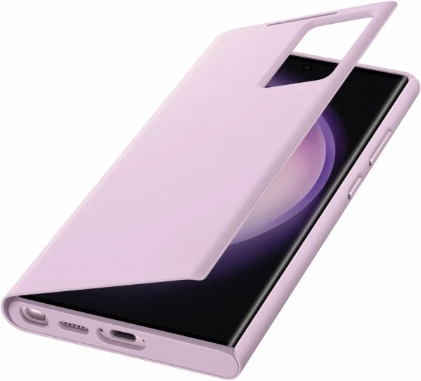 Samsung Smart View Wallet Case Für Galaxy S23 Ultra Lavendel 3 Samsung Smart View Wallet Case Für Galaxy S23 Ultra Lavendel – Bild 3