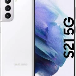 Samsung Galaxy S21 5G (128GB) T-Mobile Smartphone Phantom White