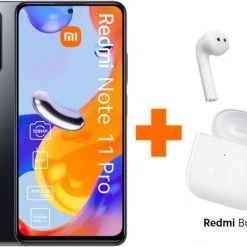 Xiaomi Redmi Note 11 Pro (6GB+128GB) Graphite Gray Inkl. Redmi Buds 3