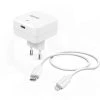 Hama Lightning Ladeset (30W) Weiss