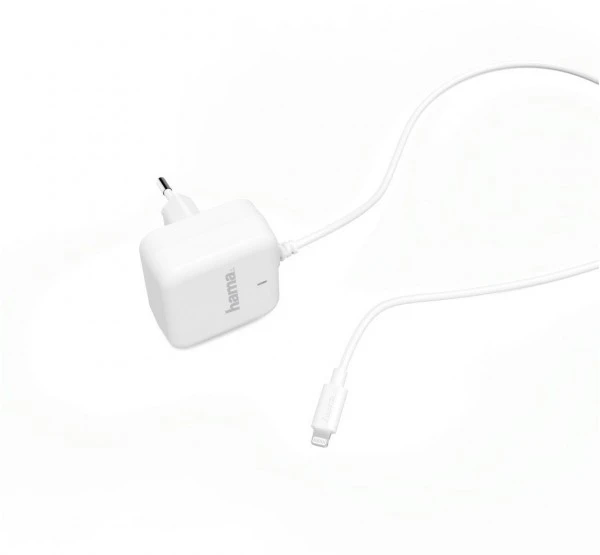 Hama Ladegerät Lightning (30W) Weiss 3 Hama Ladegerät Lightning (30W) Weiss – Bild 3