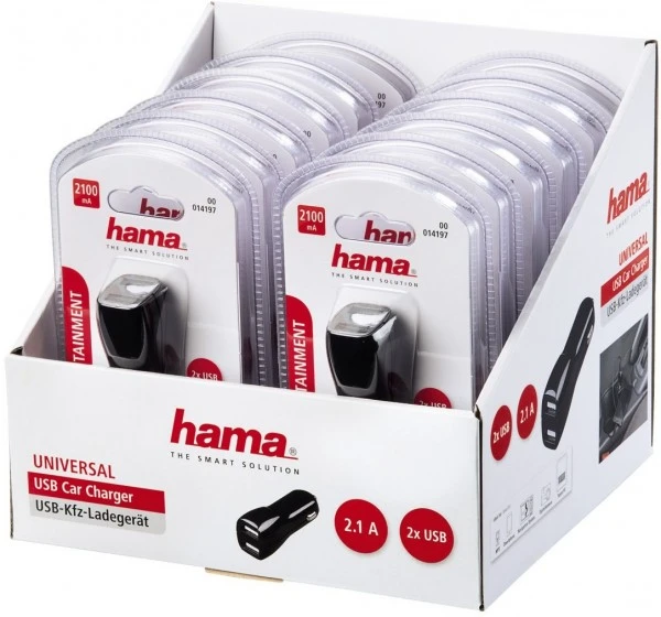 Hama USB-Kfz-Ladegerät Universal 2.1A 2 Hama USB-Kfz-Ladegerät Universal 2.1A – Bild 2