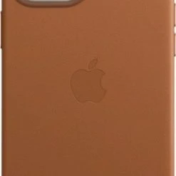 Apple Leder Case Mit MagSafe Für IPhone 12 Pro Max Sattelbraun