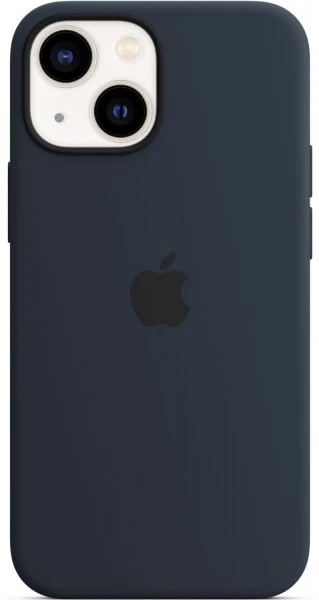 Apple Silikon Case Mit MagSafe Für IPhone 13 Mini Abyssblau 1 Apple Silikon Case Mit MagSafe Für IPhone 13 Mini Abyssblau