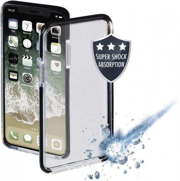 Hama Cover Protector Für IPhone XS Schwarz/transparent 1 Hama Cover Protector Für IPhone XS Schwarz/transparent