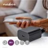 Nedis WCPD20W102BK Netzladegerät (20W) Schwarz