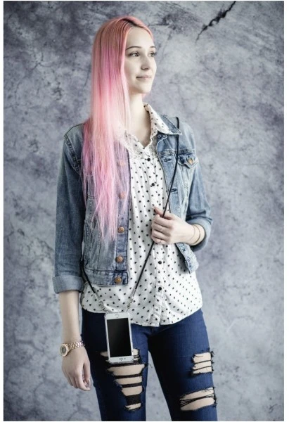 Hama Cross-Body-Cover Umhängekordel Für IPhone X/Xs Transparent 2 Hama Cross-Body-Cover Umhängekordel Für IPhone X/Xs Transparent – Bild 2