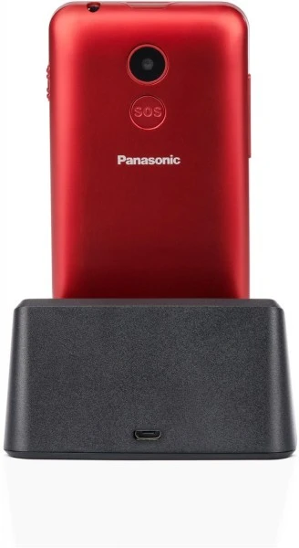 Panasonic KX-TU155 Seniorenhandy Rot 3 Panasonic KX-TU155 Seniorenhandy Rot – Bild 3