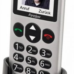 Tiptel Ergophone 6264 Seniorenhandy Silber