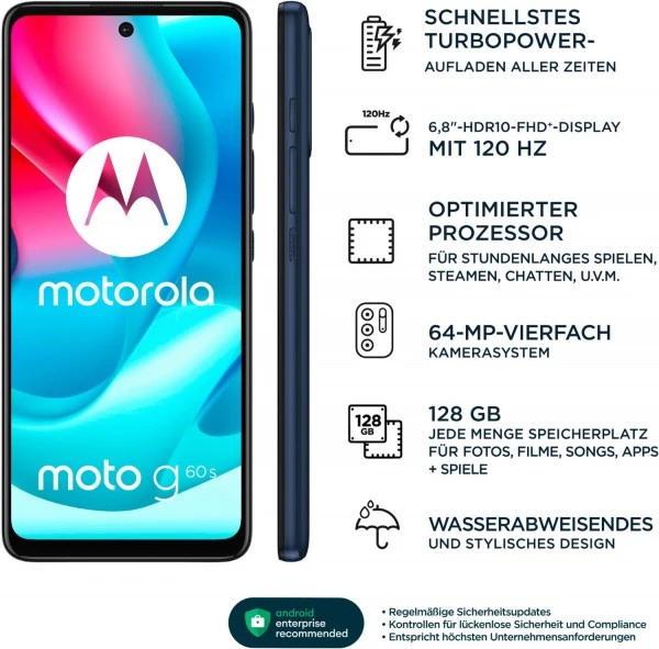 Motorola Moto G60s Smartphone Dunkelblau 6 Motorola Moto G60s Smartphone Dunkelblau – Bild 6
