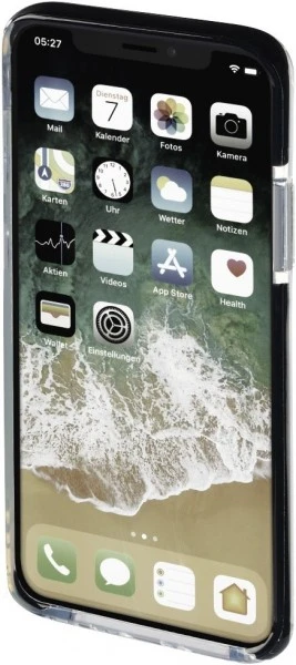 Hama Cover Protector Für IPhone XS Schwarz/transparent 3 Hama Cover Protector Für IPhone XS Schwarz/transparent – Bild 3