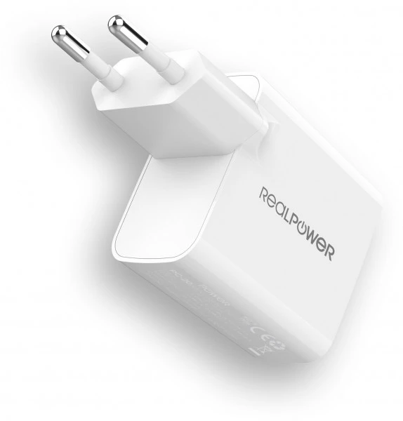 RealPower PC-38 USB/-C Wandladegerät (38W) 4 RealPower PC-38 USB/-C Wandladegerät (38W) – Bild 4
