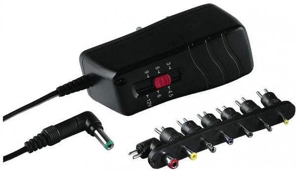 Hama Electronic 1.0, 1000mA, Stab. Universal-Netzteil Schwarz 1 Hama Electronic 1.0, 1000mA, Stab. Universal-Netzteil Schwarz