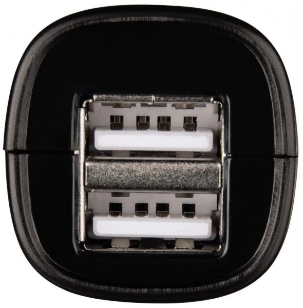 Hama Dual USB KFZ-Ladegerät Auto-Detect Schwarz 2 Hama Dual USB KFZ-Ladegerät Auto-Detect Schwarz – Bild 2