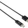 Hama USB-Type-C-Kabel (1m) Mit LED Schwarz
