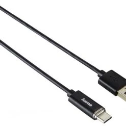 Hama USB-Type-C-Kabel (1m) Mit LED Schwarz