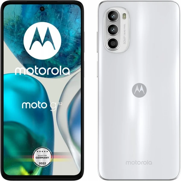 Motorola Moto G52 Smartphone Porcelain White 1 Motorola Moto G52 Smartphone Porcelain White