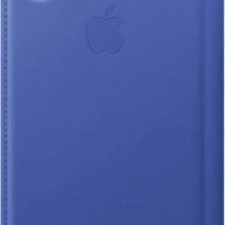 Apple Leder Folio Case Für IPhone X Electric Blau
