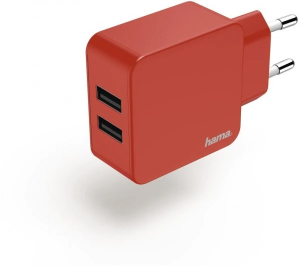 Hama 2-fach USB, 2,4A Ladegerät Sortiert 4 Hama 2-fach USB, 2,4A Ladegerät Sortiert – Bild 4