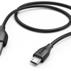 Hama Lade-Sync-Kabel Micro-USB (1,4m) Schwarz