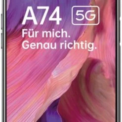 OPPO A74 5G Smartphone Fluid Black