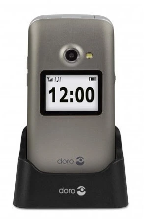 Doro 2424 Seniorenhandy Champagner-silber 2 Doro 2424 Seniorenhandy Champagner-silber – Bild 2