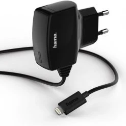 Hama Ladegerät Lightning Schwarz