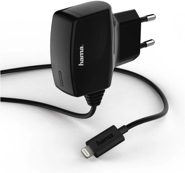 Hama Ladegerät Lightning Schwarz 1 Hama Ladegerät Lightning Schwarz