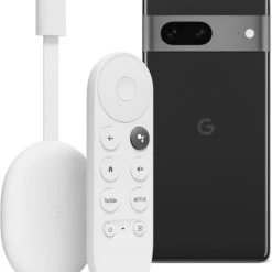 Google Pixel 7 (128GB) Smartphone Obsidian Inkl. Chromecast Mit Google TV (HD)