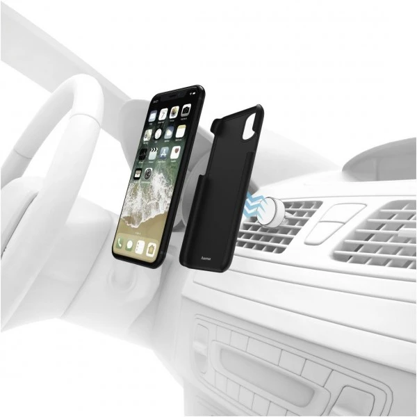 Hama Cover Magnet Für IPhone XS Max Schwarz 2 Hama Cover Magnet Für IPhone XS Max Schwarz – Bild 2