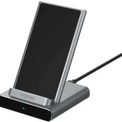 Rapoo QI-Dual-Ladestation XC350 Inkl. Netzteil Silber