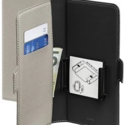 Hama Booklet Smart Move - Rainbow L Handy-Klapptasche Grau