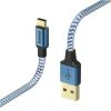 Hama USB-Kabel Reflected (1,5m) Blau