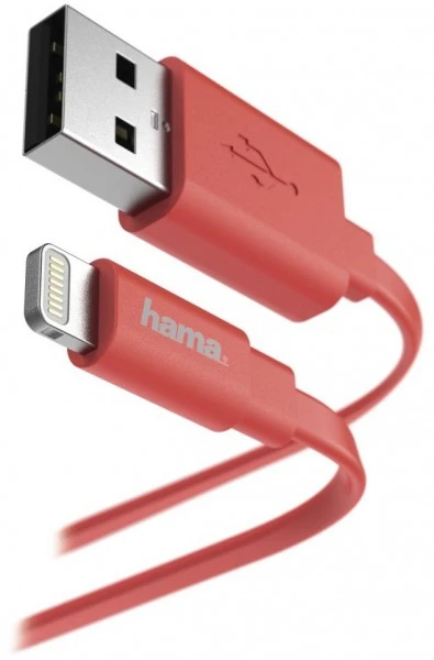 Hama Lade-Sync-Kabel Lightning (1,2m) Pink 3 Hama Lade-Sync-Kabel Lightning (1,2m) Pink – Bild 3