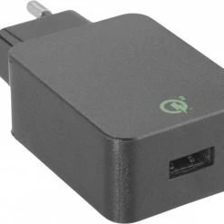 Peter Jäckel USB 3.0 Travel Charger Quick Schwarz