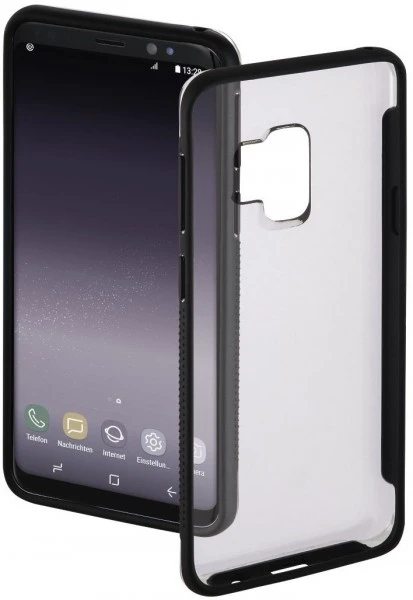 Hama Cover Frame Für Galaxy S9 Transparent/schwarz 1 Hama Cover Frame Für Galaxy S9 Transparent/schwarz