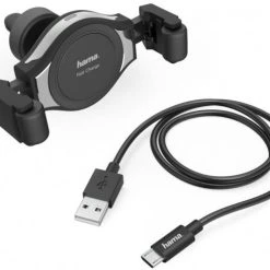 Hama FC-10C Flex KFZ-Ladegerät Schwarz