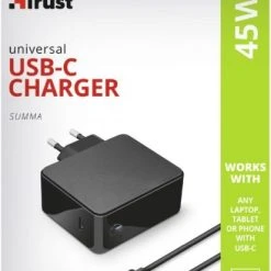 Trust Summa Universal USB-C Charger (45W) Schwarz 10 Trust Summa Universal USB-C Charger (45W) Schwarz -Apple-Geschäft f032e550 47ba 497c 81e9 14da27d5256e 600x600