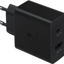 Samsung Schnellladeadapter Duo (35W) USB-Ladegerät Schwarz